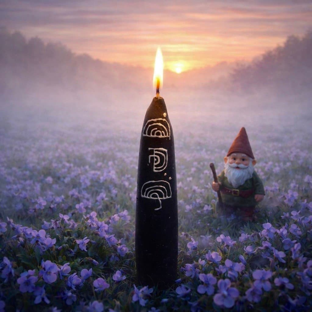 Candle “Misty Albion”